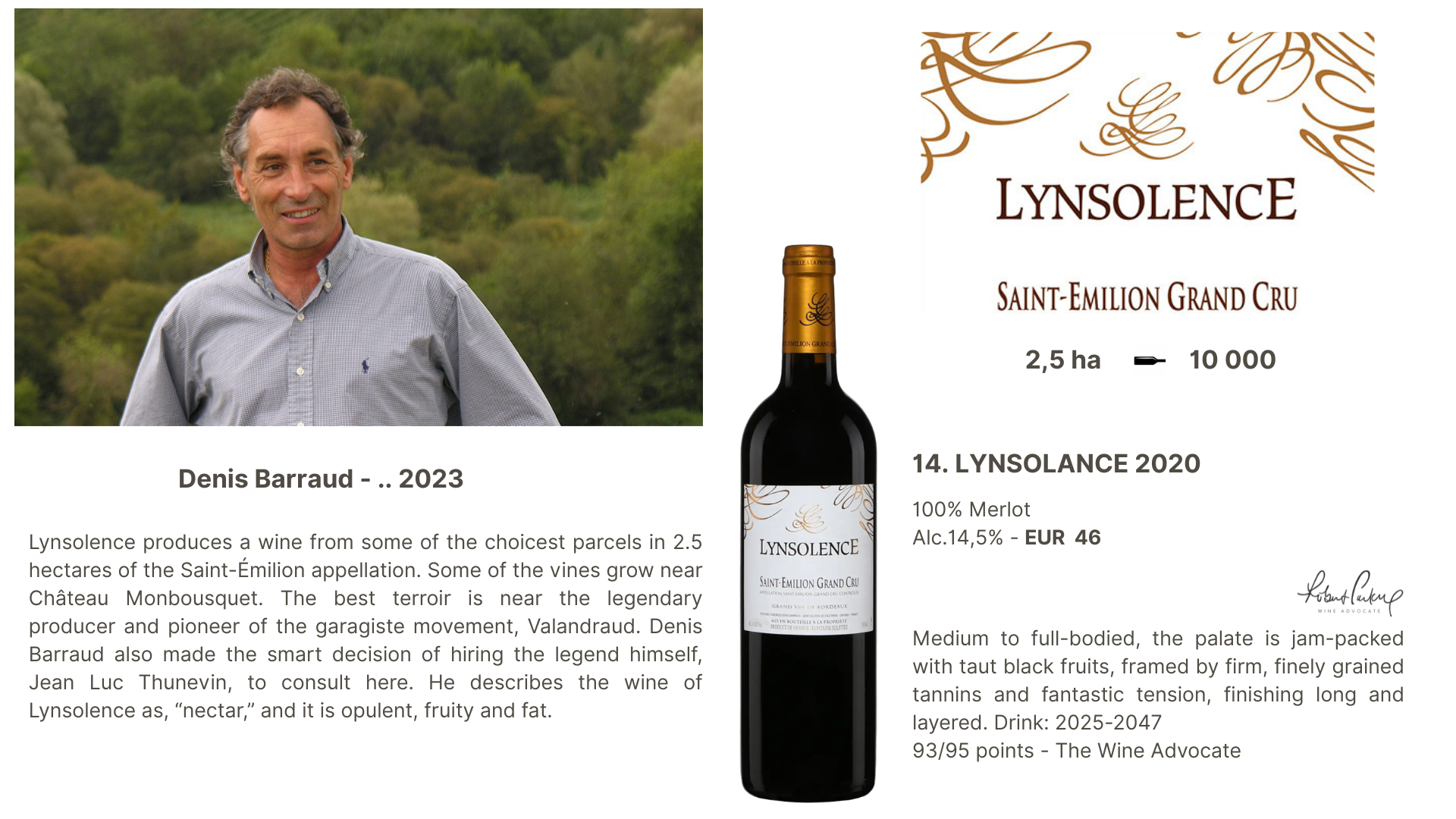 BORDEAUX – SAINT-EMILION (24)